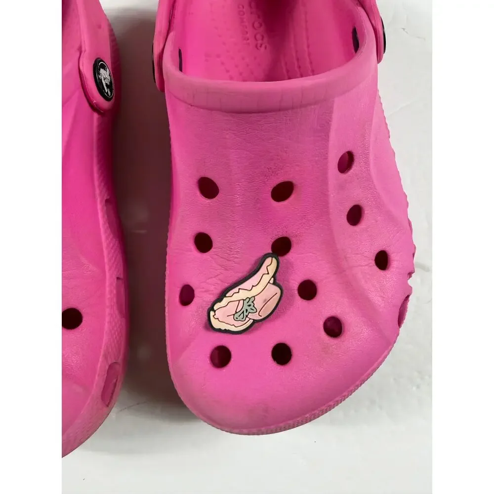 Crocs Baya Hot Pink Clogs Kids Size 1 kids junior